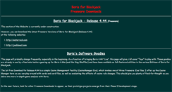 Desktop Screenshot of freeware.borisbj21.com