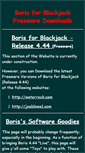 Mobile Screenshot of freeware.borisbj21.com