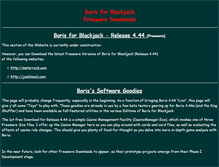Tablet Screenshot of freeware.borisbj21.com